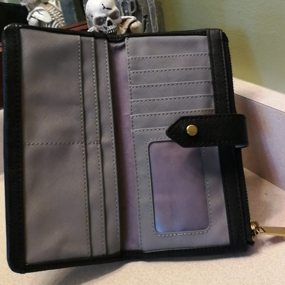 Fossil Leather Large clutch wallet - Picture 3 of 5
